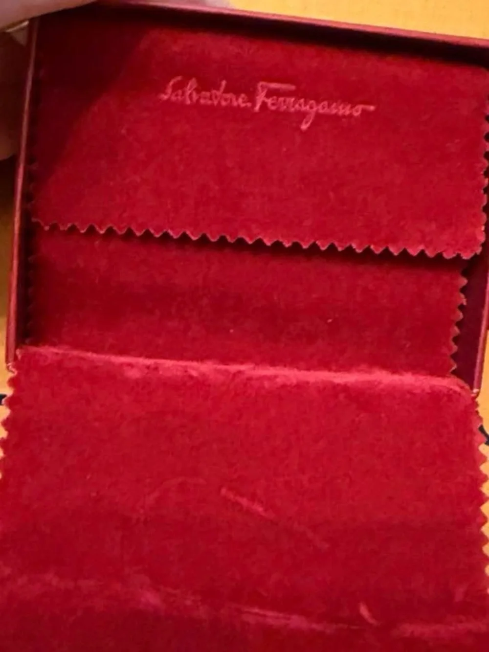 Salvatore Ferragamo gold tone